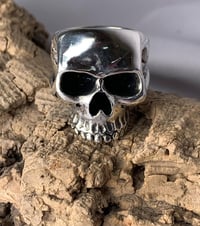 Image 1 of Skull Ring 1, Hand Made, Silver