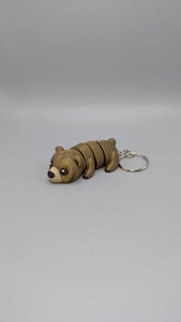 Image 1 of FLEXIBLE ANIMAL KEYCHAIN 
