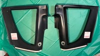 Image 3 of 240z Inner Quarter Window Trim- Black- Reproduction- SET of left and right