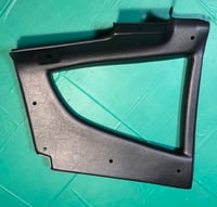 Image 4 of 240z Inner Quarter Window Trim- Black- Reproduction- SET of left and right