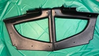 Image 1 of 240z Inner Quarter Window Trim- Black- Reproduction- SET of left and right