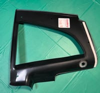 Image 2 of 240z Inner Quarter Window Trim- Black- Reproduction- RIGHT