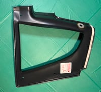 Image 2 of 240z Inner Quarter Window Trim- Black- Reproduction- LEFT