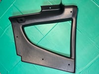 Image 1 of 240z Inner Quarter Window Trim- Black- Reproduction- LEFT