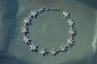 Image 3 of Silver Burst Choker Necklace - made to order