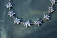 Image 2 of Silver Burst Choker Necklace - made to order