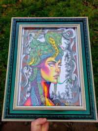 Image 1 of Lunar warrior 2025 framed original 