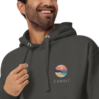 Image 1 of Essentials - Embroidered Unisex Hoodie - Dark