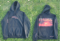black hoodie (the sunset)