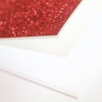 Image 2 of LOVE Card. Wedding Card. Anniversary Card. Engagement Card. Handmade Love Card. Paper Anniversary.