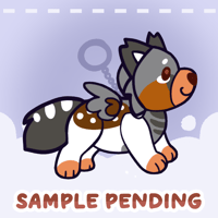 Image 1 of *PREORDER* Zipper the Zebra Finch Fox KEYCHAIN Plush