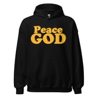 PEACE GOD (Blacker Hoodie)