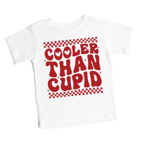 Kids Cooler than cupid tee
