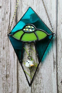 Image 1 of Dichroic Green UFO