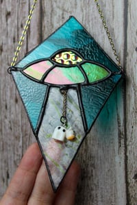 Image 3 of Dichroic Green UFO