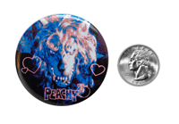 Image 2 of Peachy Peachfuzz (Creep 2014) 2.25" Button