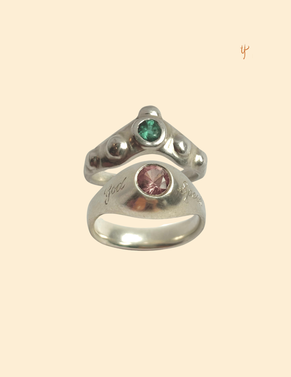 Image of Teal Pony Ring