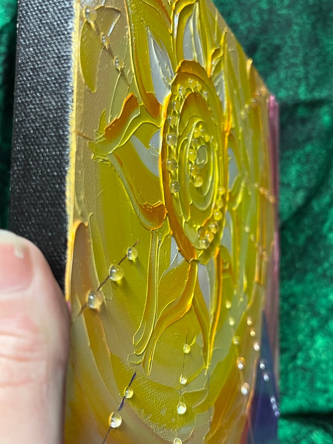 “Sun Bunny’s Delight” - 11”x14” oil on canvas Ready to Ship TODAY!