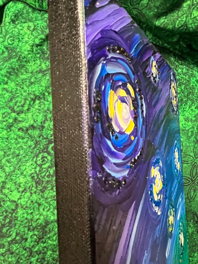 “Vincent’s Legacy” - 10”x20” oil on canvas, ready to ship TODAY! 