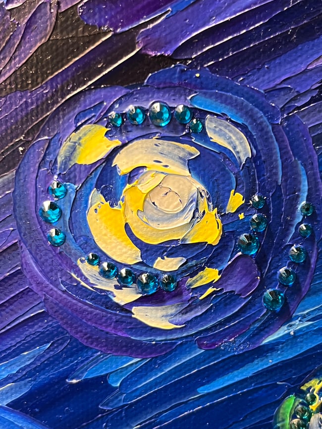 “Vincent’s Legacy” - 10”x20” oil on canvas, ready to ship TODAY! 