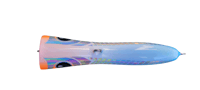 Image 3 of 65g Blue Orange Cap V-Cup Popper