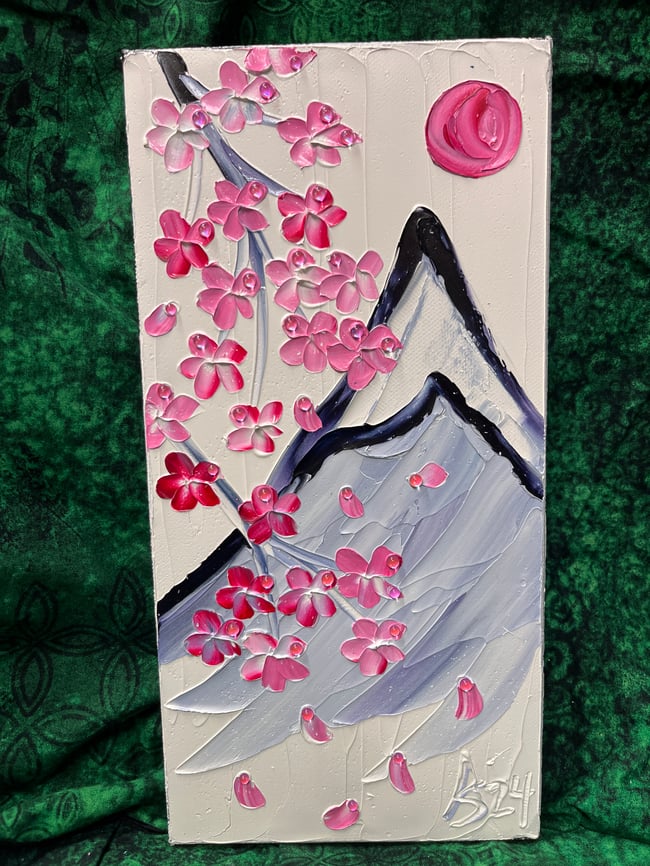 “Spring Dew” - 6”x12” oil on canvas, ready to ship TODAY!