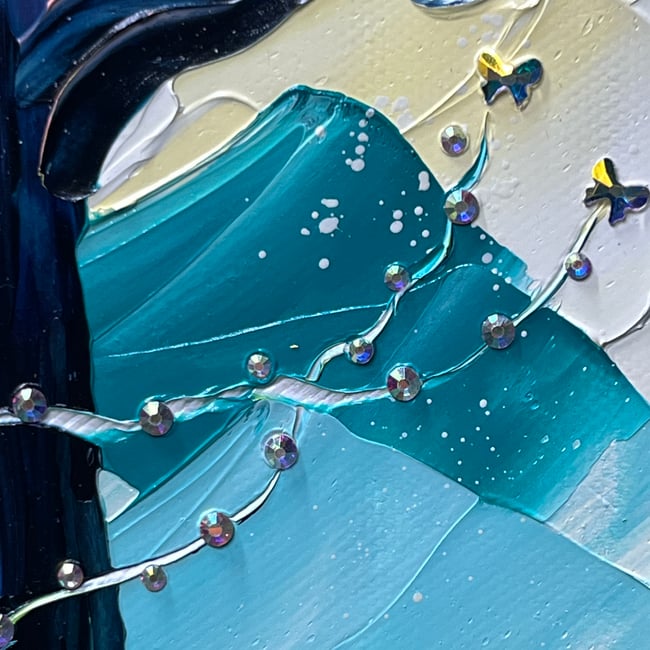 “Life Force” - 6”x12” oil on canvas ready to ship TODAY!