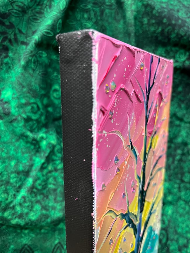 “Life Force” - 6”x12” oil on canvas ready to ship TODAY!