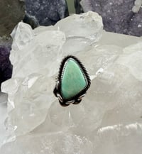 Image 2 of Amazonite Chain Ring size 7-7.25