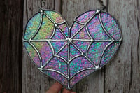 Image 1 of Rainbow Heart Web