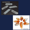 Raw Crystals, Points, and Wands