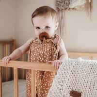 Image 2 of Hand knit baby blanket - Blanket with cables - Baby shower gift - Neutral baby gift