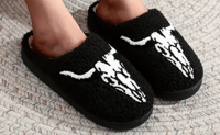 Skull slippers