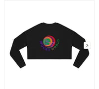 Image 4 of Women’s Wocky World Long Sleeve Crop  