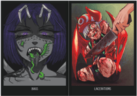 Image 3 of Goretober zine 2022