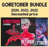 Image 1 of Goretober 3 zine bundle