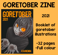 Image 1 of Goretober zine 2021