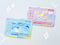 Paint Program Holographic Sticker