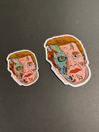 Image 3 of T-800 GIANT GLITTER STICKER