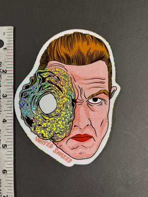 Image of T-1000 GIANT GLITTER STICKER