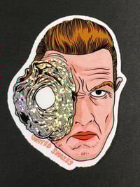 Image 1 of T-1000 GIANT GLITTER STICKER