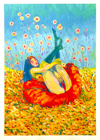 The Path of Needle (50x72cm) for Yacov and Yael