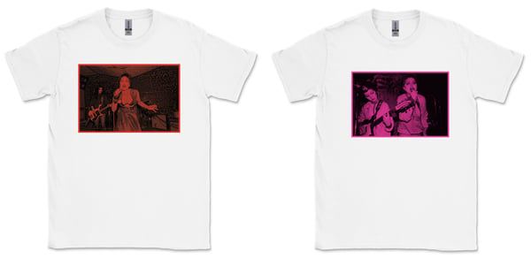 Image of THE BAGS & THE GO-GO'S ~ Altadena Girls Fire Recovery L.A BENEFIT T-SHIRT