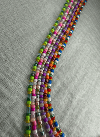 Image 1 of Glass Seed Bead Necklace