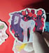 Image of MLP Infection - 4 Glitter Vinyl Stickers