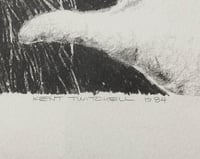 Image 10 of Kent Twitchell 1984 Woman Signed Framed Print