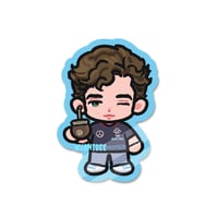 colapinto tea time holographic sticker (pre-order)