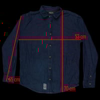 Image 3 of Pipi Blume shirt - denim blue (unique)