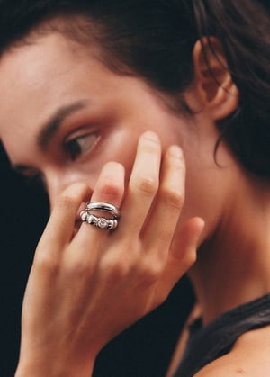 Image of LOWOOL - Cloud Silver Ring