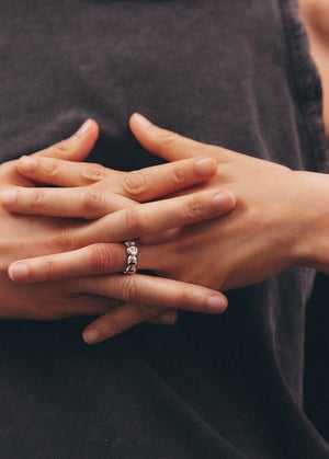 Image of LOWOOL - Cloud Silver Ring